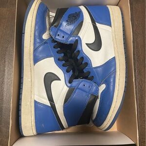 Size 9.5- Jordan 1 Retro High OG Game Royal 2017